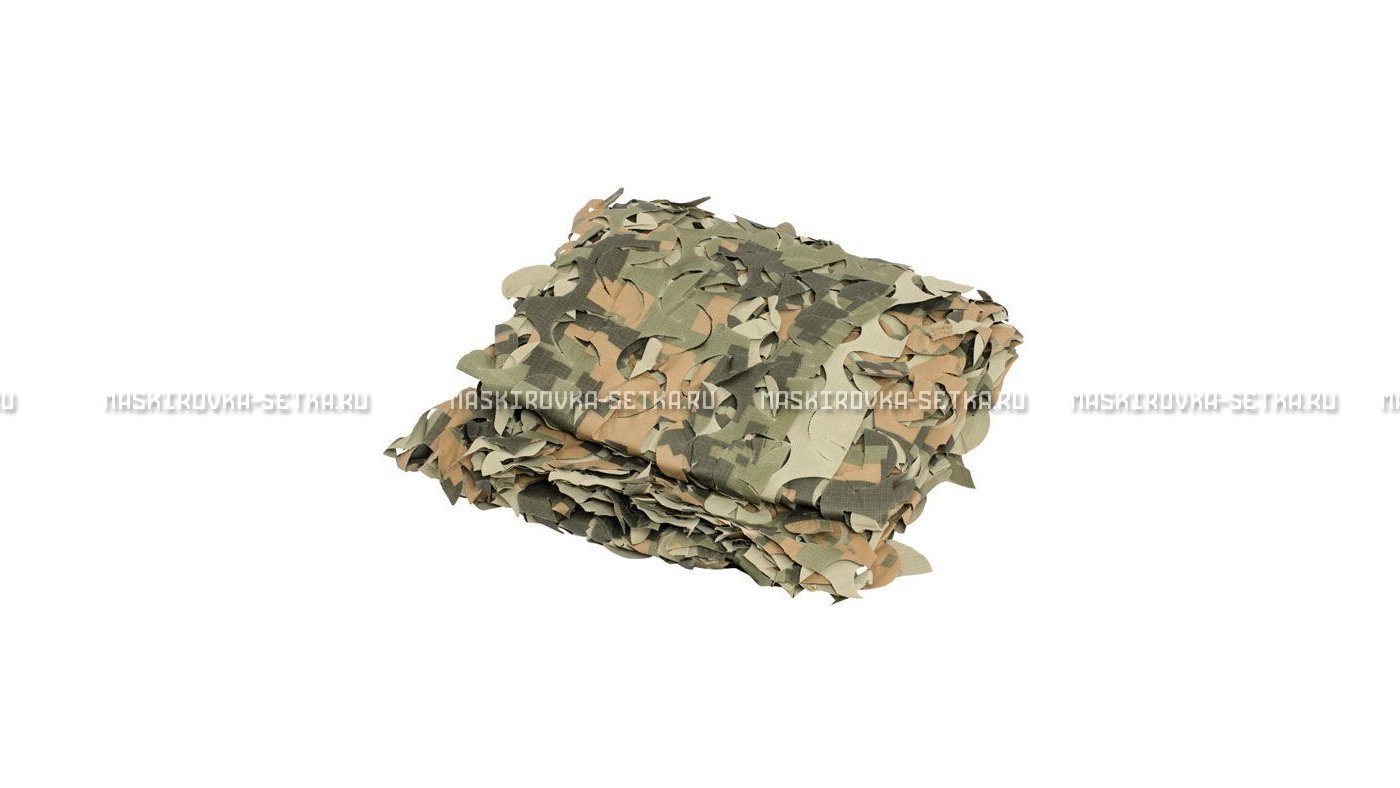 Сетка Camosystems Пейзаж Полынь 3D 2,4х3 м  – купить по цене 3100 руб. в интернет-магазине в городе Тверь картинка 6