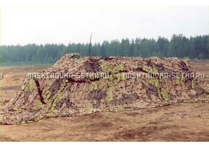 Маскировочная сетка МКТ-4П Поле 3х6 м – купить по цене 8700 руб. в интернет-магазине в городе Тверь картинка 1