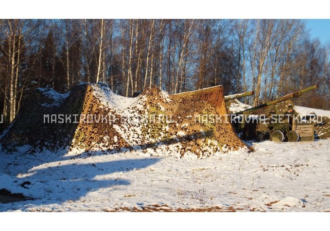 Маскировочная сеть МКТ-2П Поле 3х6 м – купить по цене 4400 руб. в интернет-магазине в городе Тверь картинка 7