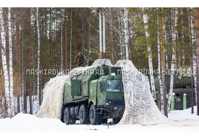 Маскировочный комплект МКТ-2С Снег 9х12 м без АП – купить по цене 29500 руб. в интернет-магазине в городе Тверь картинка 1