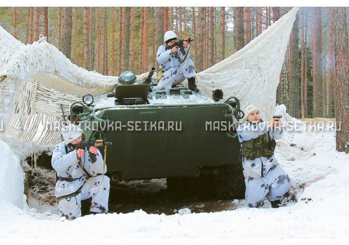 Маскировочный комплект МКТ-2С Снег 9х12 м без АП – купить по цене 29500 руб. в интернет-магазине в городе Тверь картинка 6