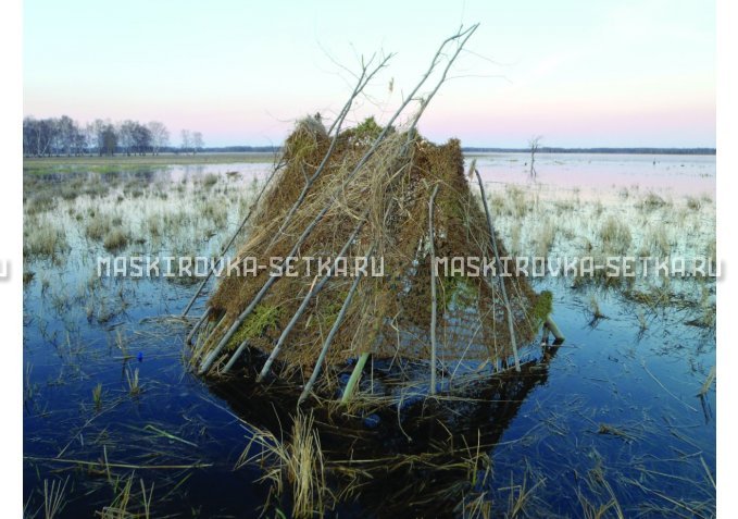 Маскировочная сетка МКТ-3П Солома 2х3 м – купить по цене 3750 руб. в интернет-магазине в городе Тверь картинка 3