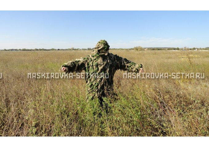 Маскировочный халат Taganrog Кикимора – купить по цене 3550 руб. в интернет-магазине в городе Тверь картинка 1